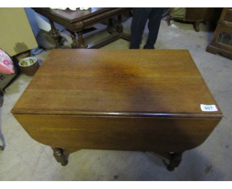  Sale Item:    OAK DROP LEAF TABLE   Vat Status:   No Vat   Buyers Premium:  This lot is subject to a Buyers Premium of 15% +