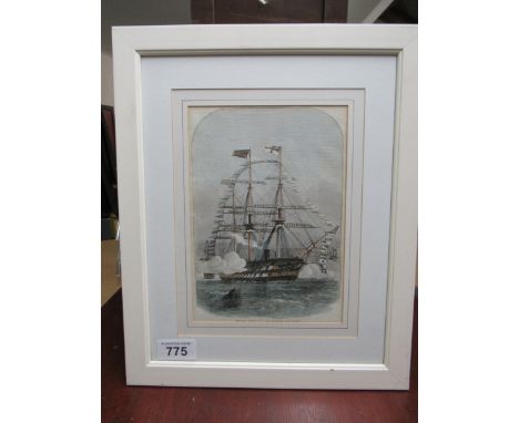 Sale Item:    FRAMED PRINT SAILING SHIP   Vat Status:   No Vat   Buyers Premium:  This lot is subject to a Buyers Premium of