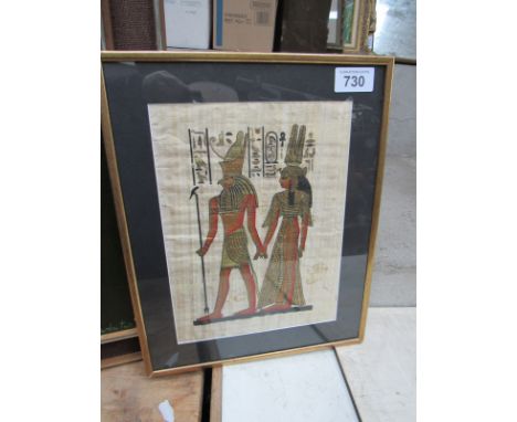  Sale Item:    EGYPTIAN SILK PICTURE   Vat Status:   No Vat   Buyers Premium:  This lot is subject to a Buyers Premium of 15%