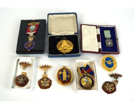 Masonic Bethel Rose Croix Chapter no. 290 jewel
In silver gilt and enamel, presented to brother James Maden in 1942, a 1921 s