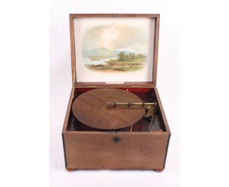 A Monopol polyphon with one metal disk
