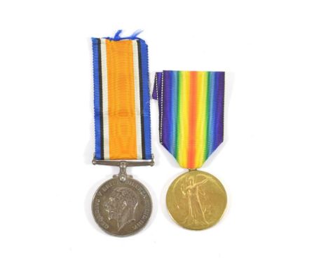 A First World War Pair, of British War Medal and Victory Medal, awarded to CAPT.O.E.H.LESLIE. Footnote:- Believed to be a Mil