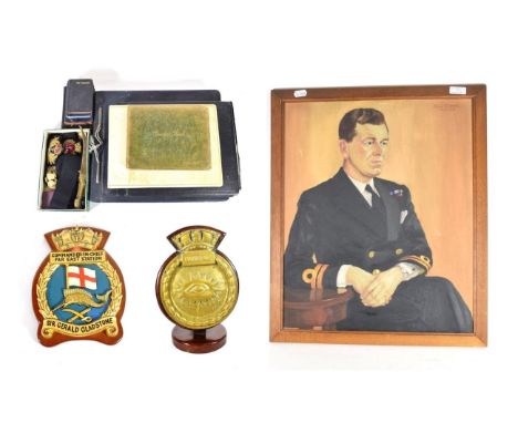 Captain William Hoyle, Royal Navy:- A large quantity of interesting ephemera spanning his career from 1942 to 1970, when he w