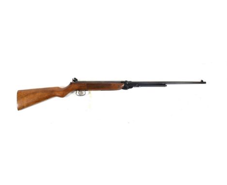 PURCHASER MUST BE 18 YEARS OF AGE OR OVER A Webley Mark 3 .177 Calibre Air Rifle, numbered 13750, with push-button under-leve