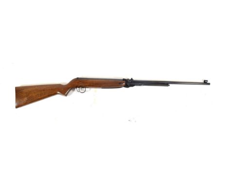 PURCHASER MUST BE 18 YEARS OF AGE OR OVER A Webley Mark 3 .177 Calibre Air Rifle, numbered 38441, with push-button under-leve