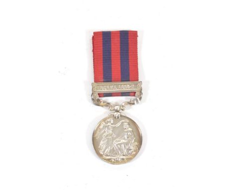 An India General Service Medal, 1854-95, with Burma 1885-7 clasp,  to 490 Pte. J. Owens 2d. Bn. L'Pool R.