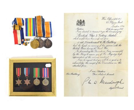 A First World War Pair, comprising British War Medal and Victory Medal, to 36775 PTE.J.COOKSON L.N.LAN.R.; a posthumous Briti