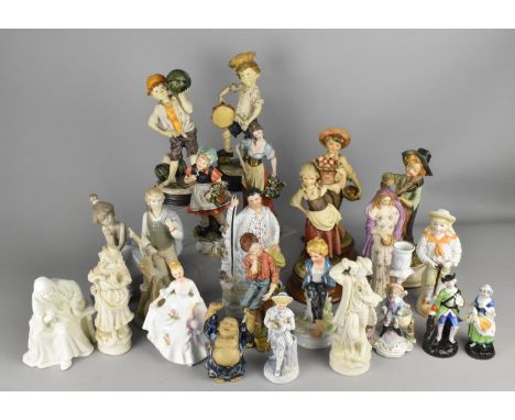 A Large Collection of Various Ceramic and Resin Figural Ornaments (Various Condition) 