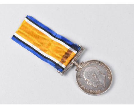 A WWI 1914-1918 Medal Awarded 285701 Pte R King of The Oxford Regiment 