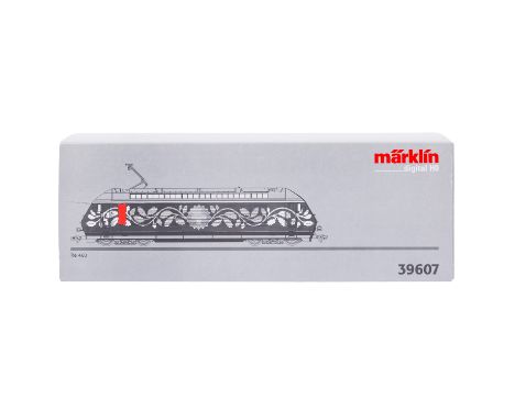 MÄRKLIN digital E-Lokomotive 39607, Spur H0, zum 100jährigen Jubiläum der SBB mit Eichenlaub-Motiv, verschiedene Lichtfunktio