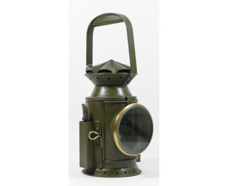 War department 1955, three aspect handlamp, body stamped with WD Arrow and date, with burner