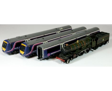 Two boxed Bachmann OO gauge locos, to include 79413 and 56413 in Scots Rail blue livery, together with a Bachmann OO gauge lo