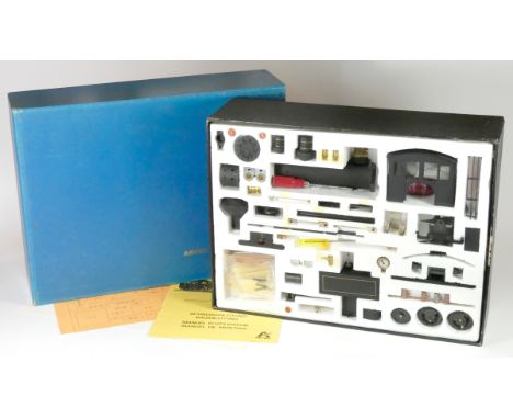An Aster Hobby Fulgurex live steam gauge 1 loco, Baldwin O-4-2T model kit, made in Japan, complete in box, with manual, parts