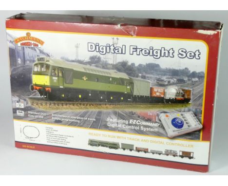 A Bachmann OO scale digital freight set, boxed, complete 