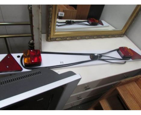 A trailer light bar.