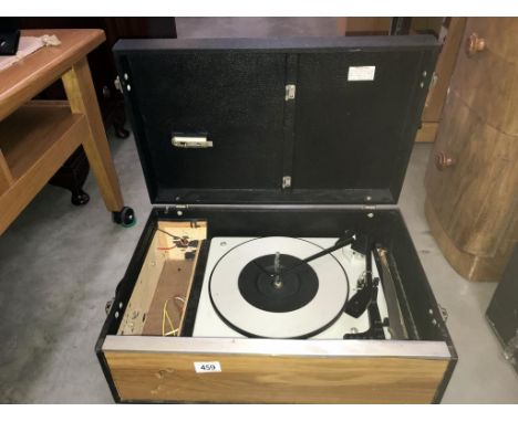 An old record player. (not tested)