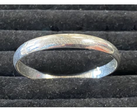 A stamped 925 silver bangle 