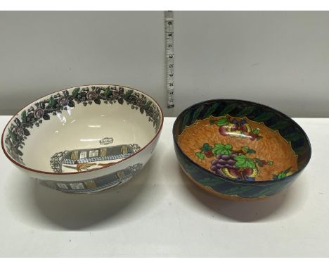 A vintage Adams ceramic bowl and a Losol ware bowl,  shipping unavailable 