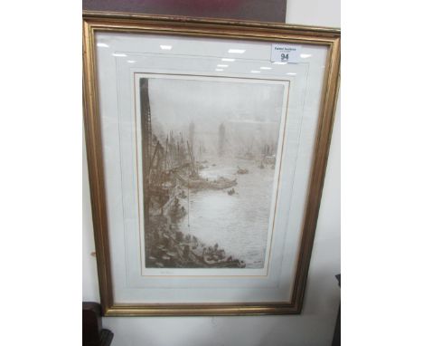 Framed limited edition print 50/950 signed 'Wyllie'