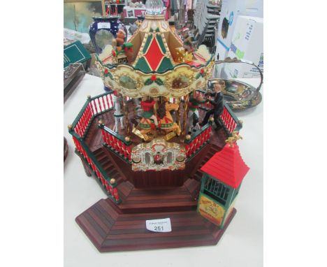 Model fairground carousel