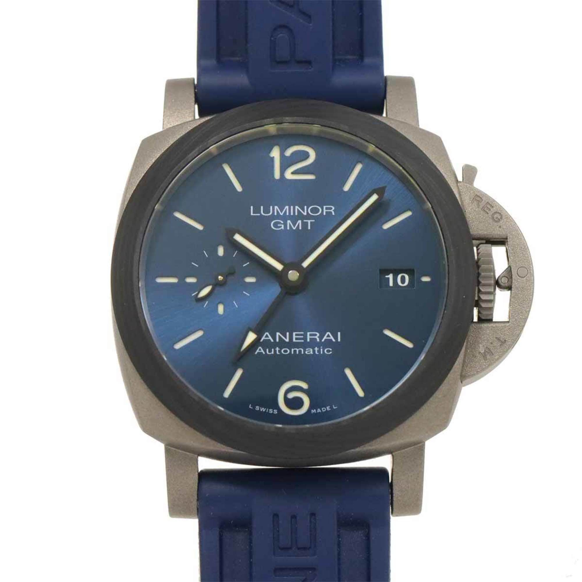 Panerai Luminor GMT PAM01279 Men's Watch Date Blue Automatic
