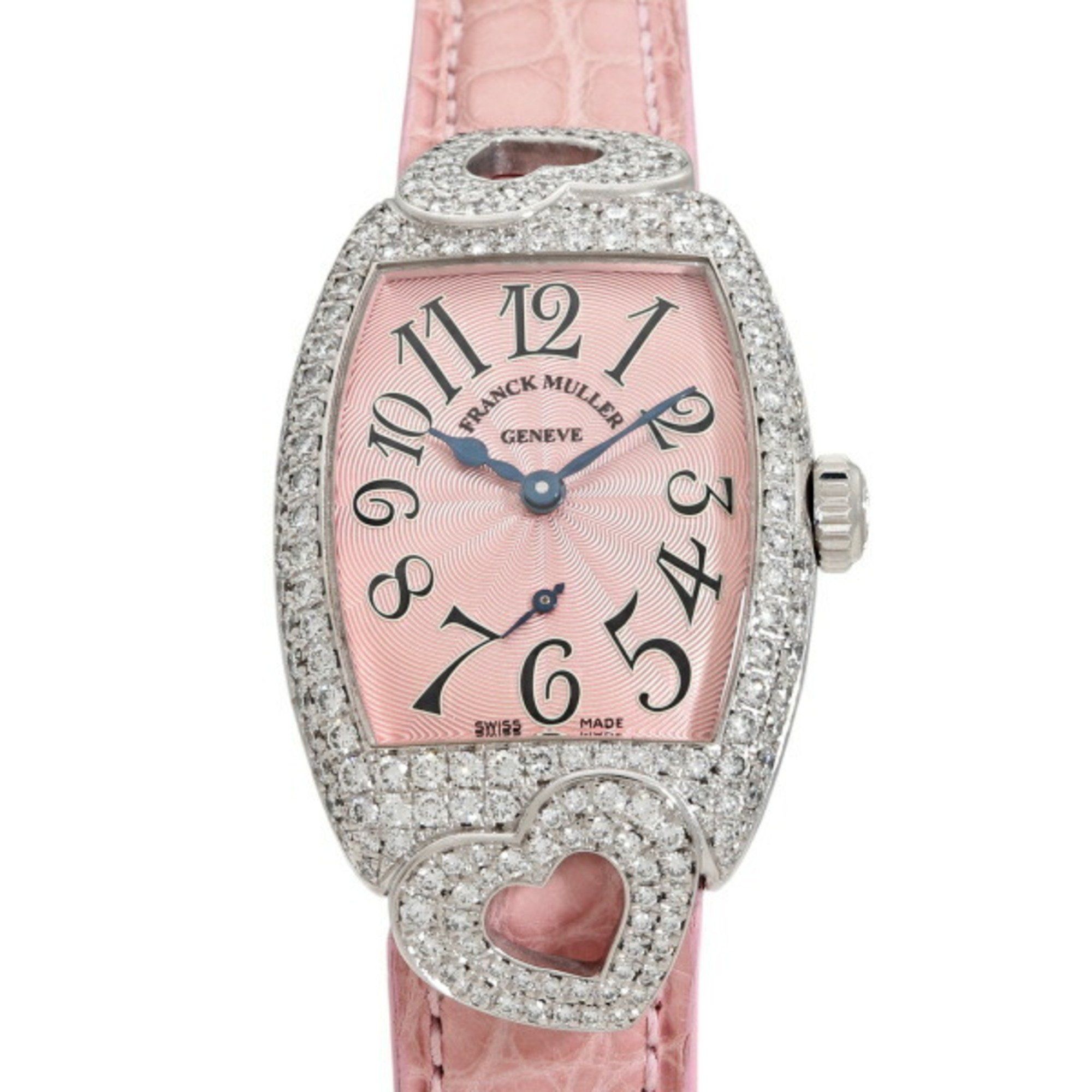 FRANCK MULLER Tono Curvex 1750S6HJCOEUR Pink Dial Watch for Women __