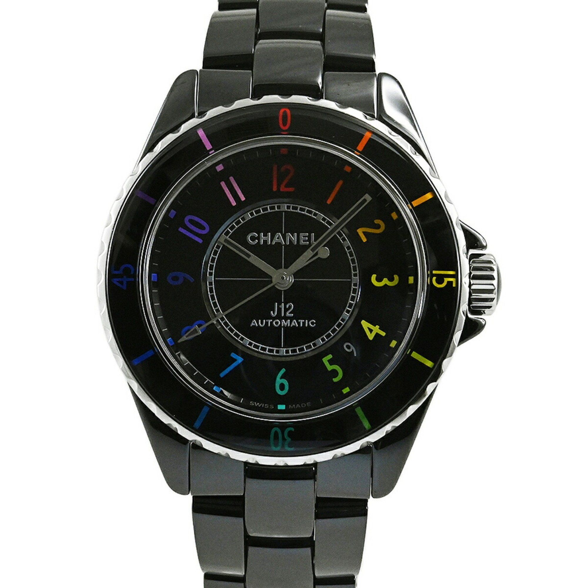 CHANEL J12 Black Electro Caliber 12.1 38MM Watch World Limited Edition 1255 H7122