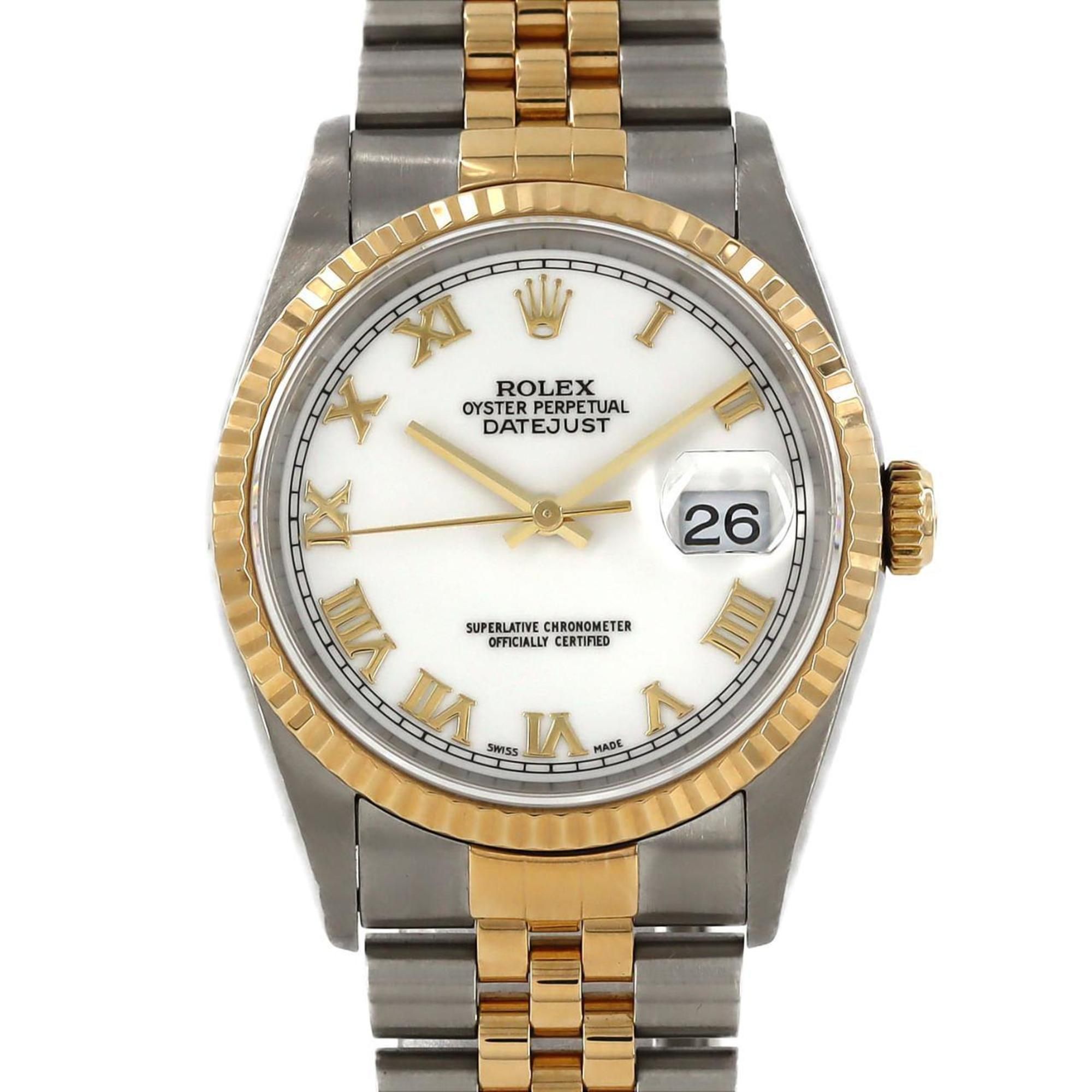 Rolex Datejust 16233 SSxYG Automatic Watch T Series