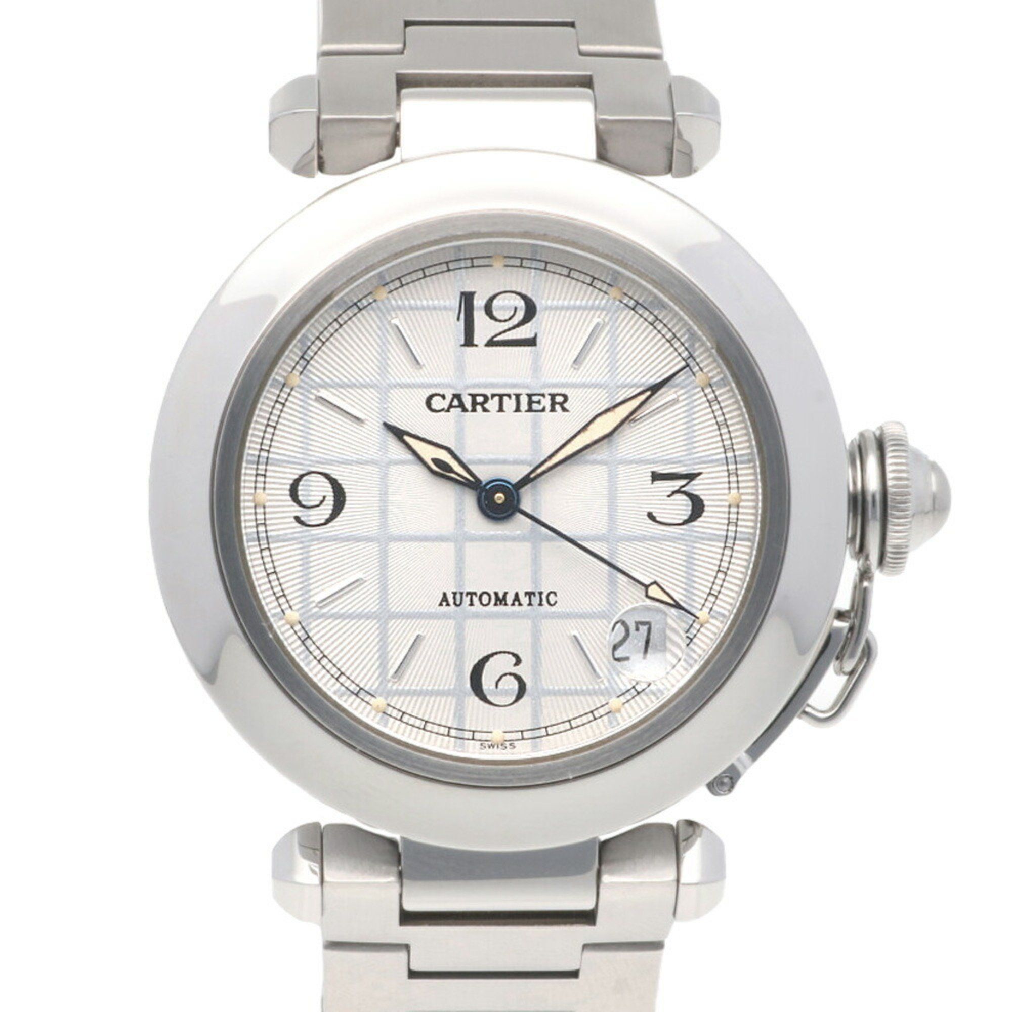 Cartier Pasha C Watch, Stainless Steel 2324, Automatic, Unisex, , Overhauled