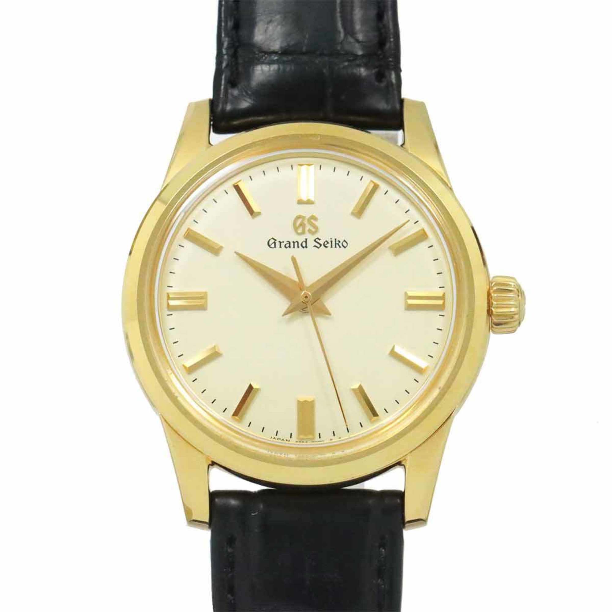 Grand Seiko GRAND SEIKO Elegance Collection Mechanical SBGW238 9S64-00A0 Men's Watch Ivory K18YG Yel