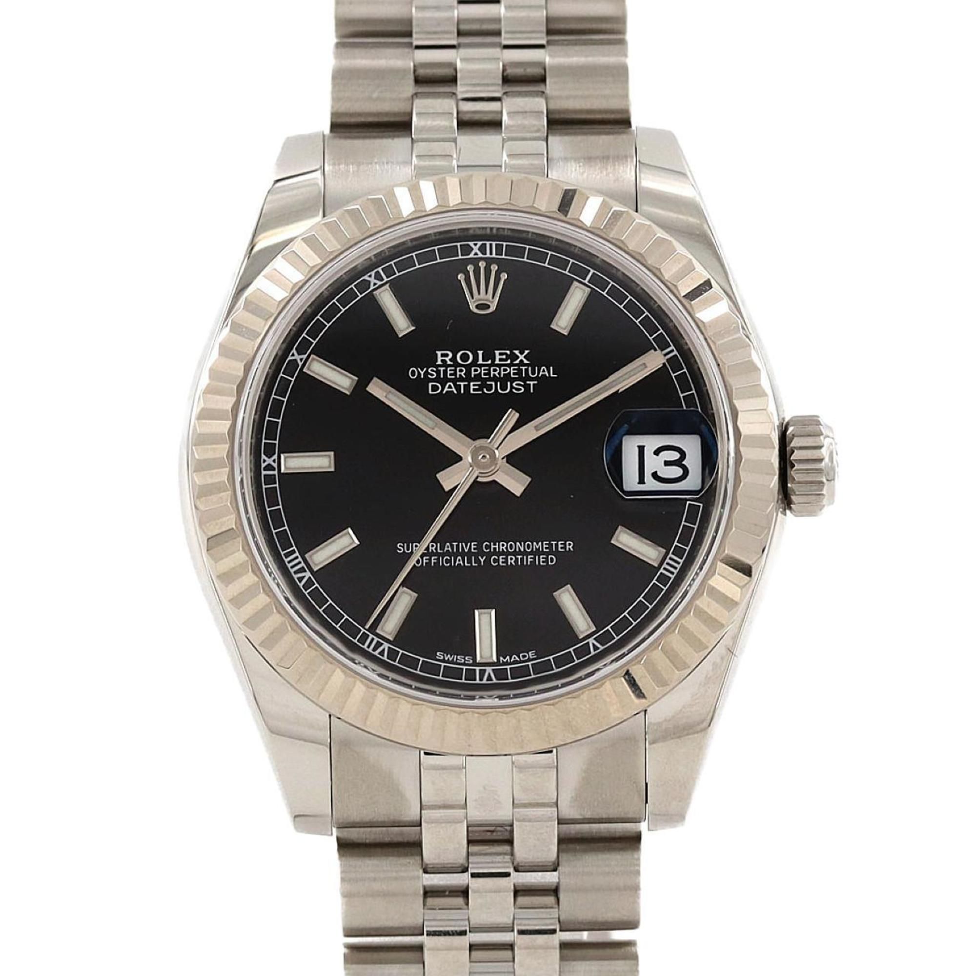 Rolex Datejust 178274 SSxWG Watch Automatic Random Number
