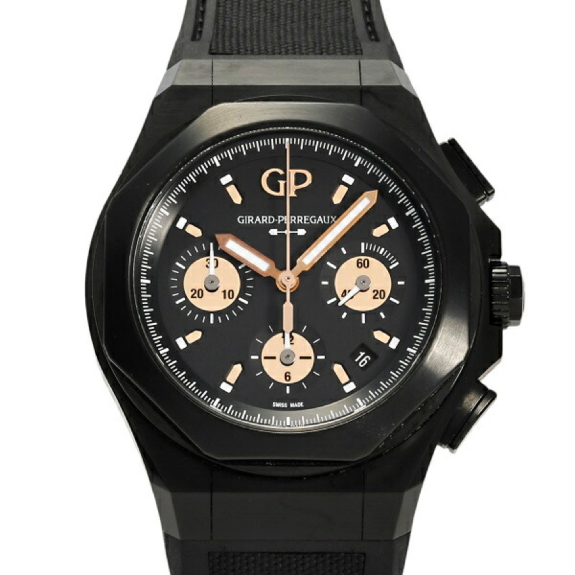 Girard Perregaux Rohto Absolute Gold Fever Limited Edition 188 81060-21-492-FH3A Black Dial