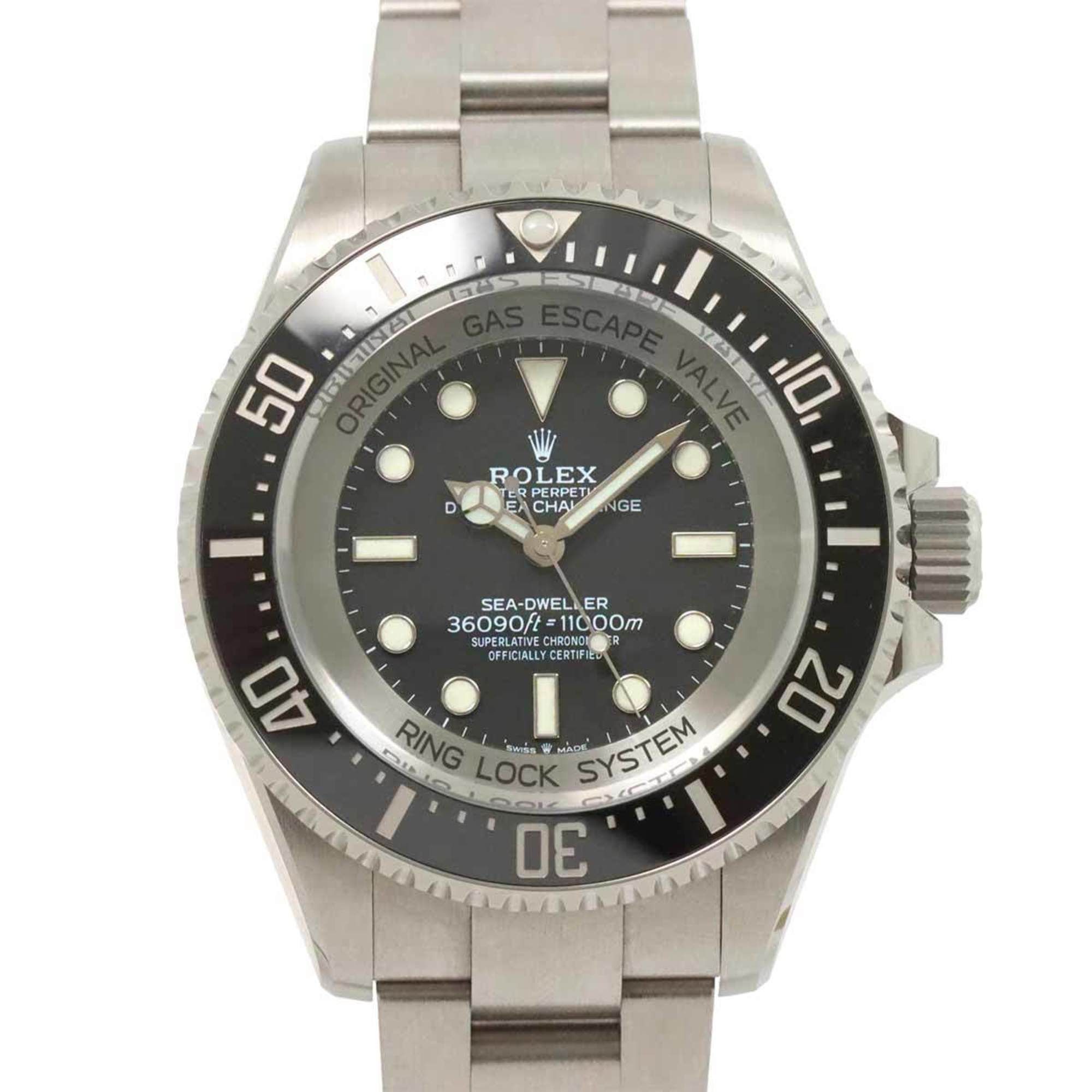ROLEX Sea-Dweller Deep Sea Challenge 126067 Random Number Roulette Men's Watch Black Automatic