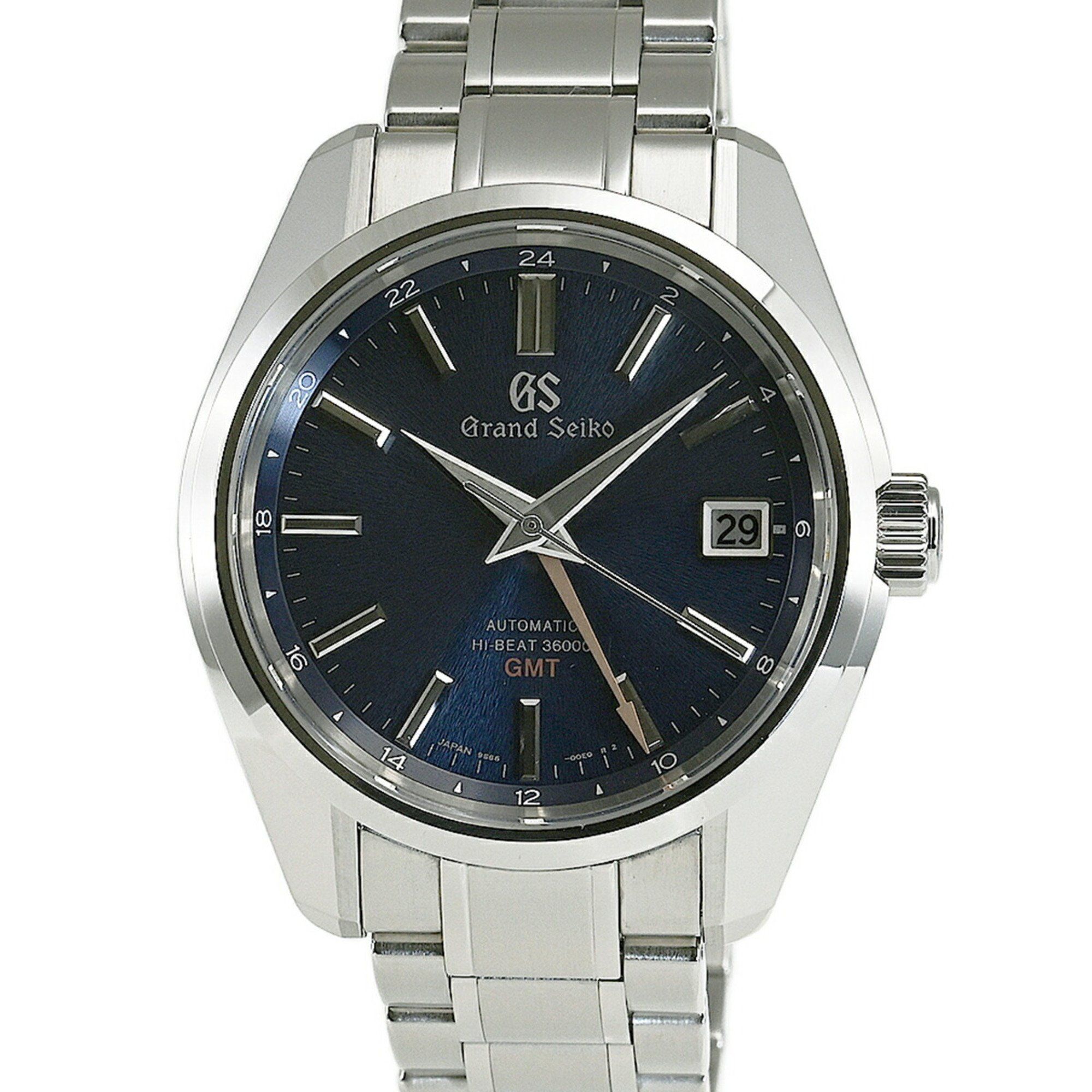 SEIKO Grand Seiko Heritage Collection 9S Mechanical Hi-Beat 36000 GMT Watch SBGJ235