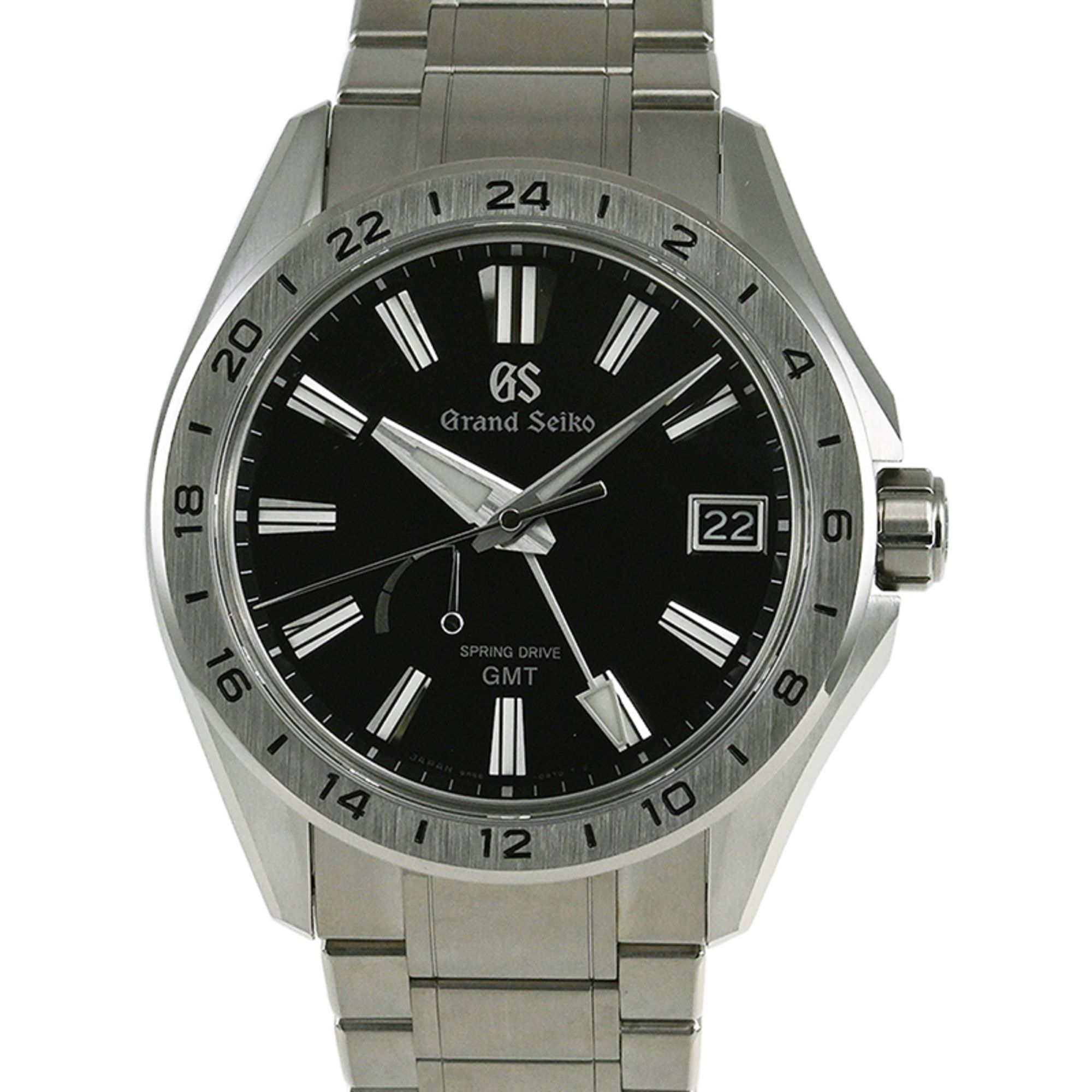 SEIKO Grand Seiko Evolution 9 Collection 9R Spring Drive GMT Watch SBGE283
