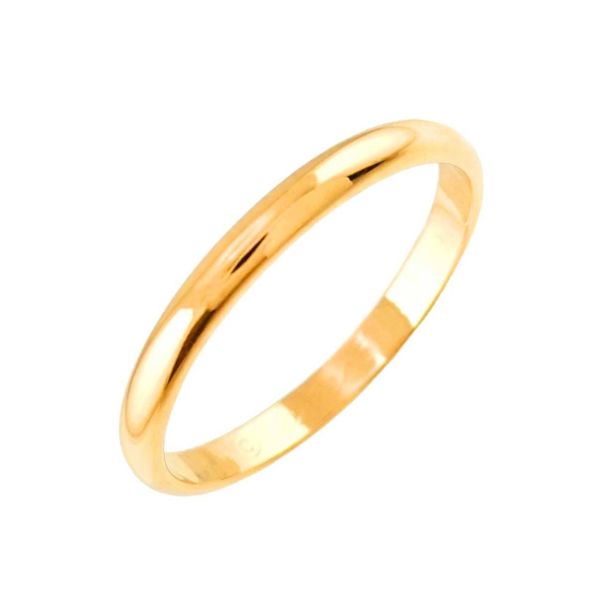 Cartier 1895 Classic Band #57 Ring Width 2.5mm 18K Yellow Gold 750