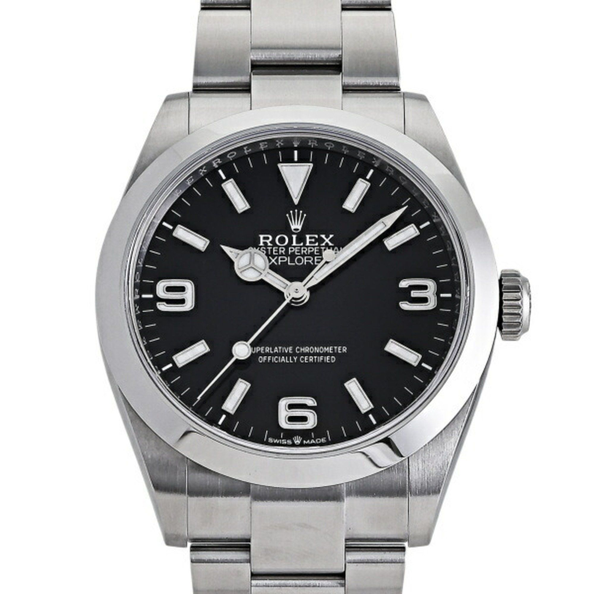 ROLEX Explorer 40 224270 Black Dial Men's Watch __