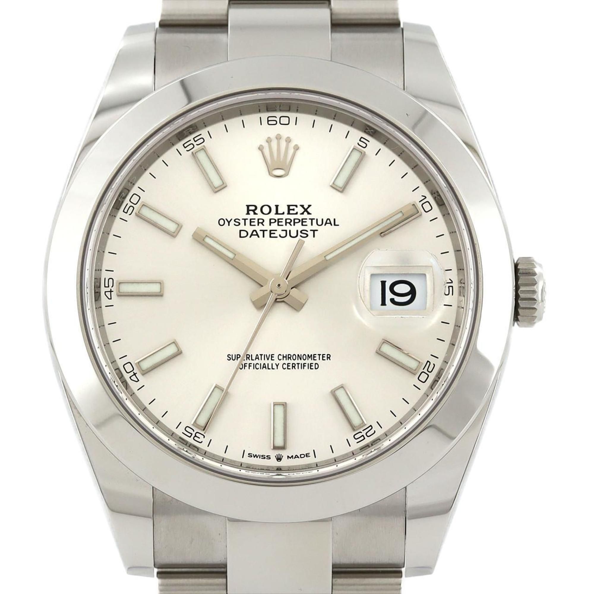 Rolex Datejust 126300 SS Wristwatch Automatic Random Number