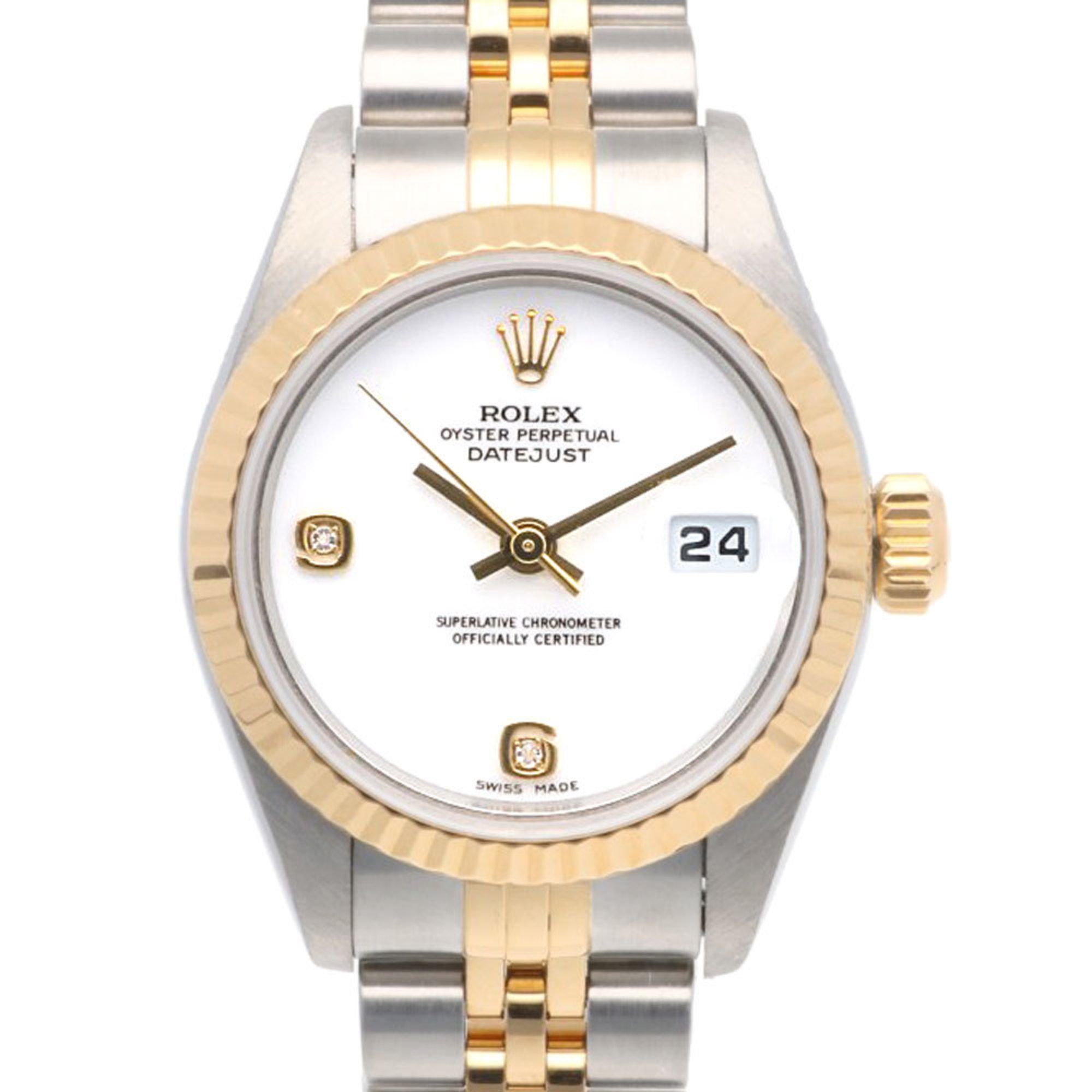 Rolex Datejust Oyster Perpetual Watch Stainless Steel 79173 2BR Automatic Ladies ROLEX K Series 2001