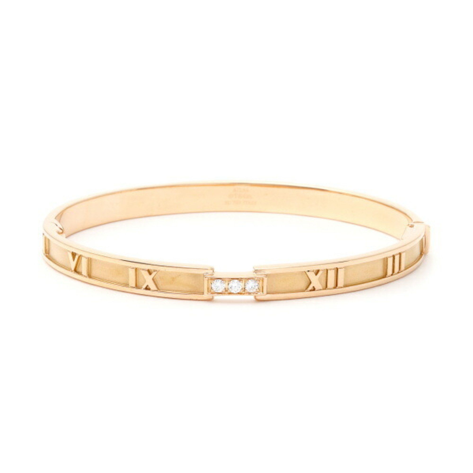 Tiffany Atlas K18PG Pink Gold Bracelet J381579