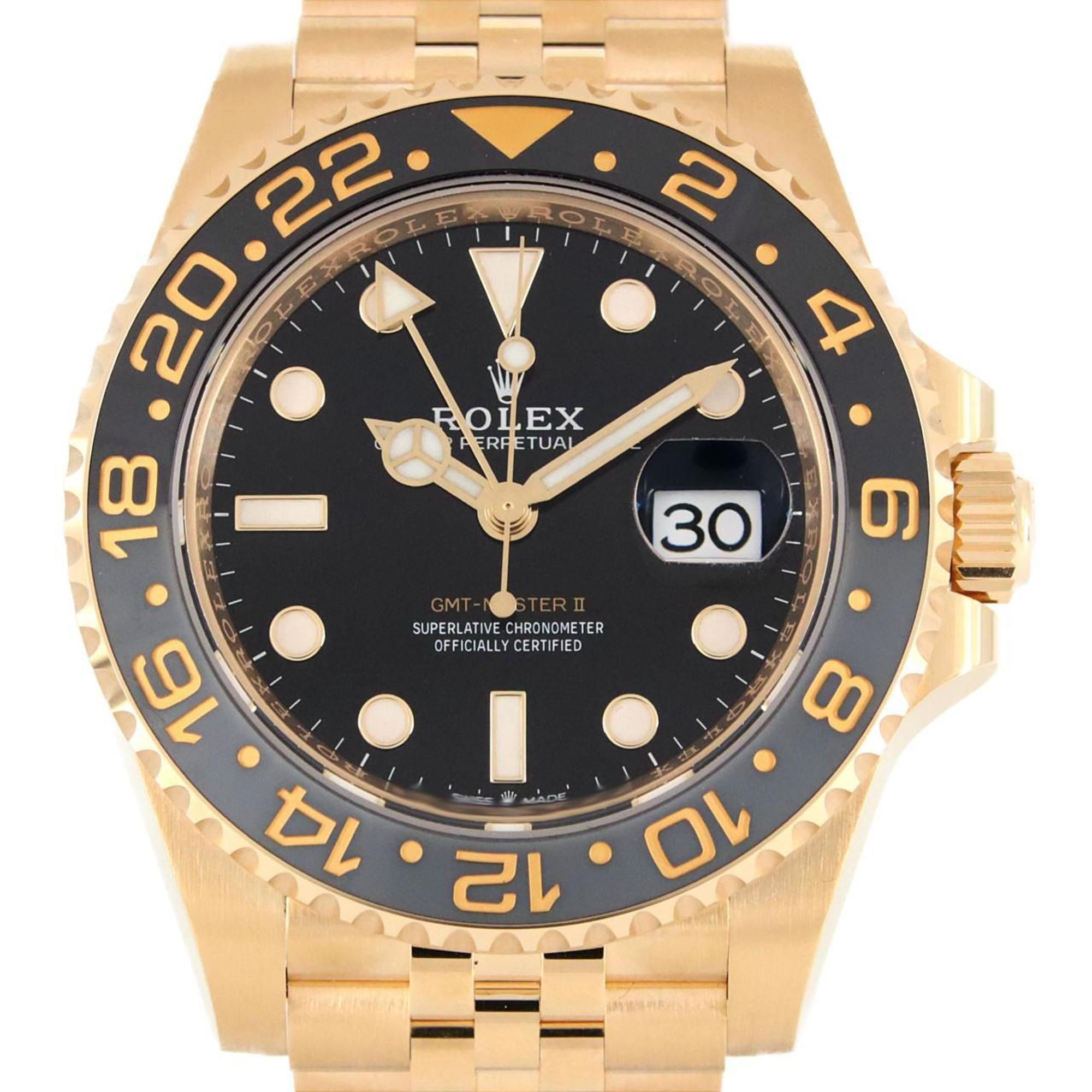Rolex GMT Master 126718GRNR?5 YG Automatic Watch Random Number