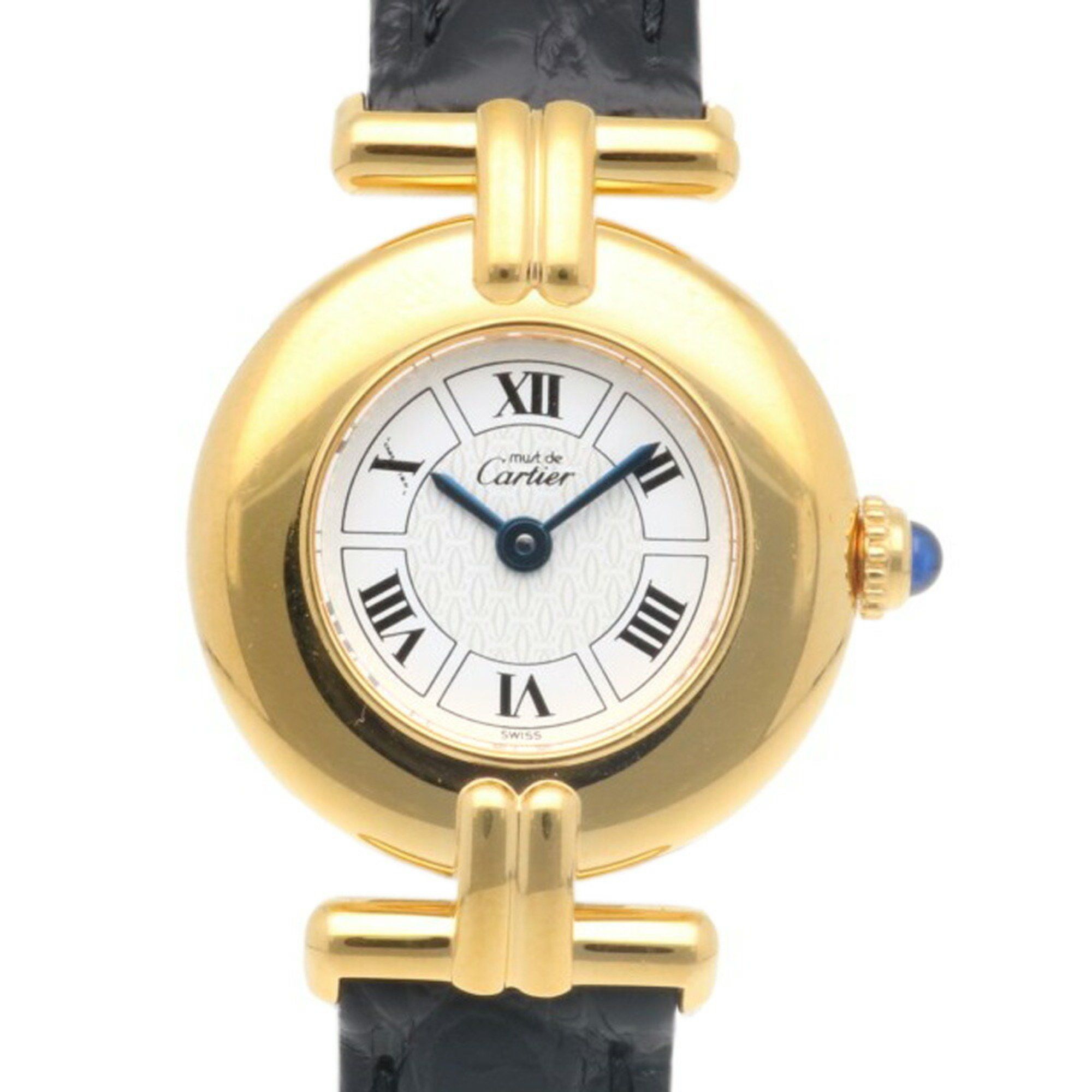 Cartier Must Colisee Watch, Cartier, Silver 925, 1902, Quartz, Ladies,