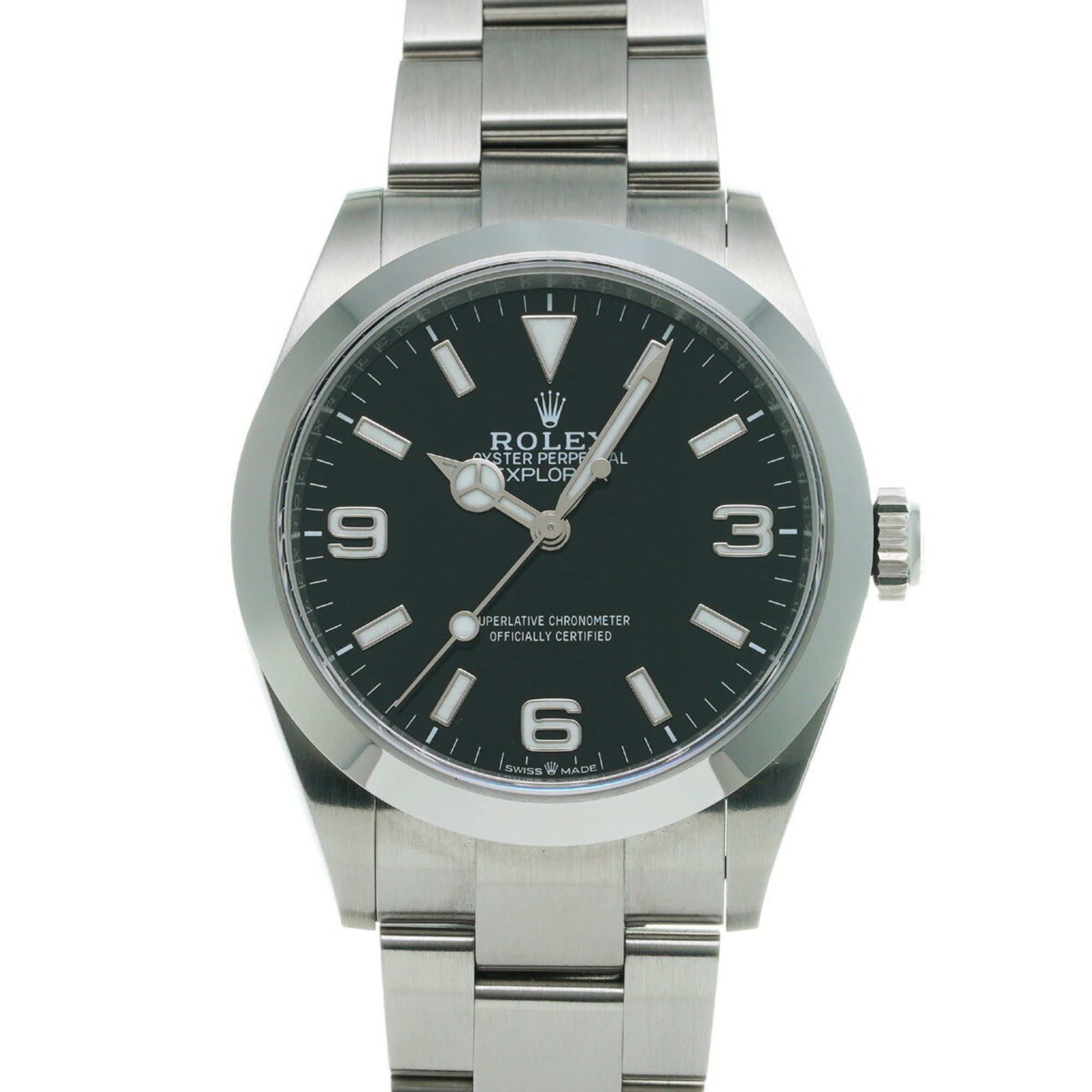 Rolex Explorer 1 40 January 2025 224270 Random Serial Black Men's Watch Automatic