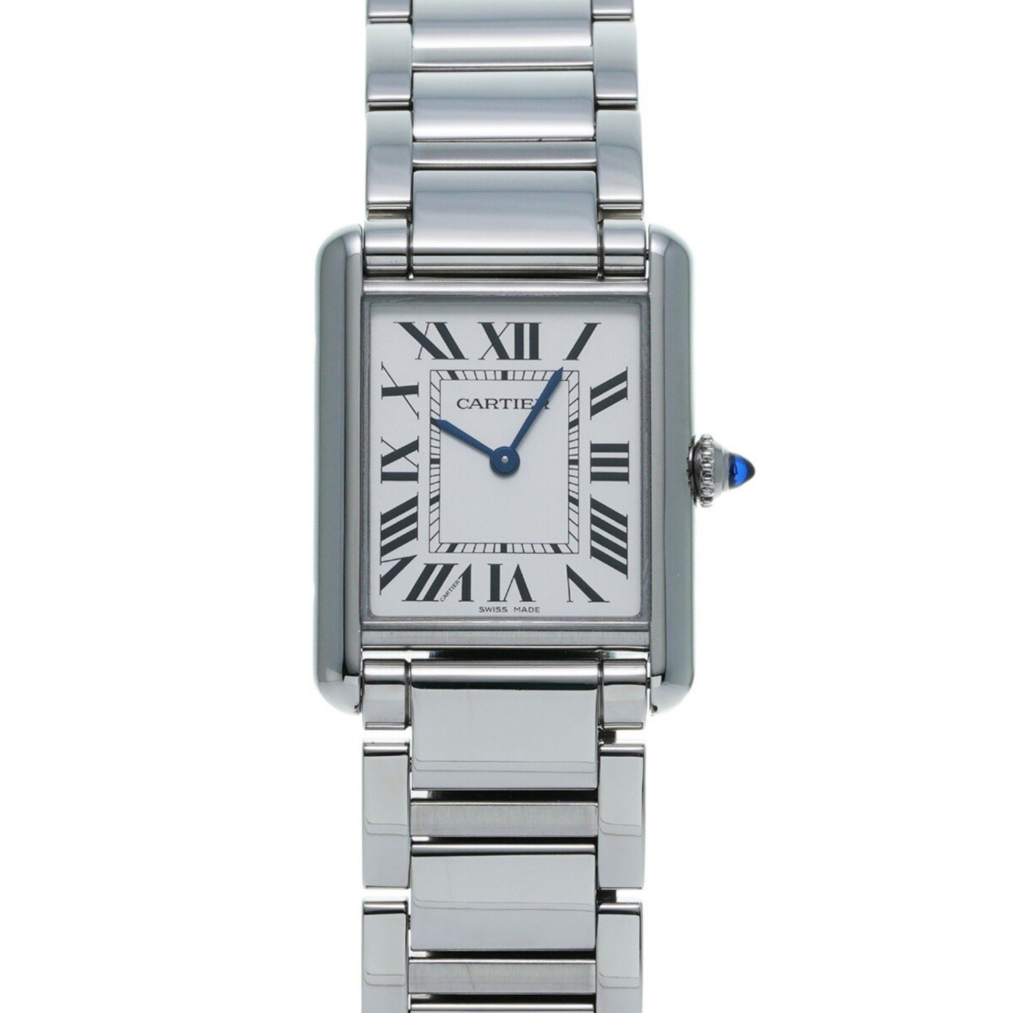 Cartier Must Tank LM WSTA0052 Silver Women's Watch Quartz