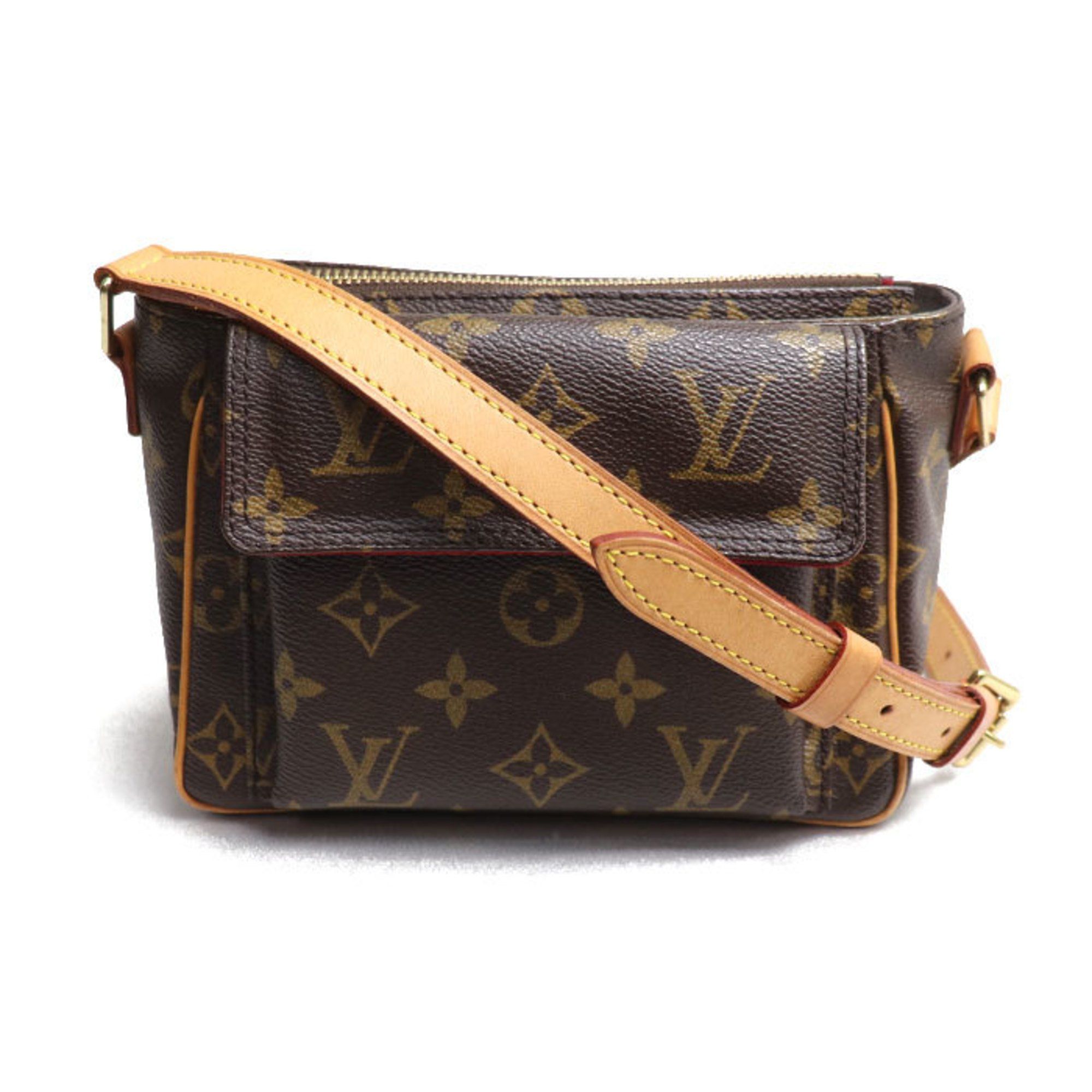 LOUIS VUITTON Viva Cite PM Shoulder Bag Brown M51165 Women's