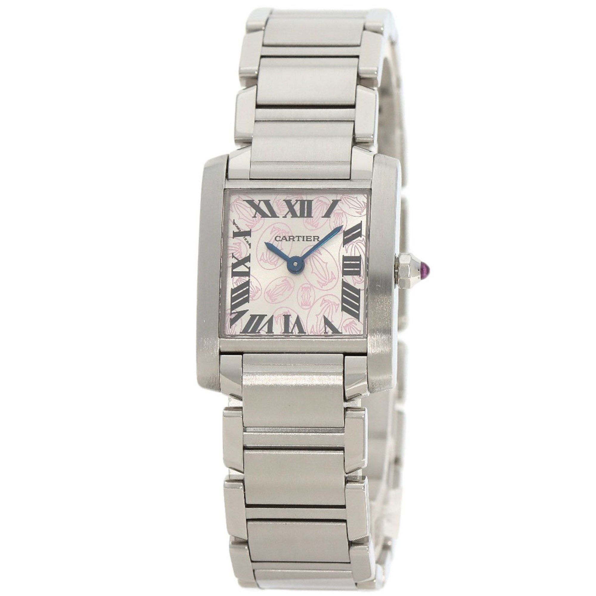 Cartier W51031Q3 Tank Francaise SM Limited Edition Watch Stainless Steel SS Ladies