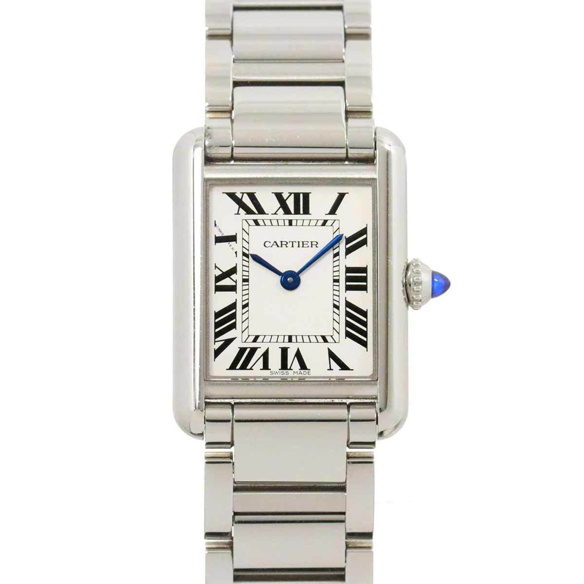 Cartier Tank Must SM WSTA0051 Ladies' Watch Silver Quartz
