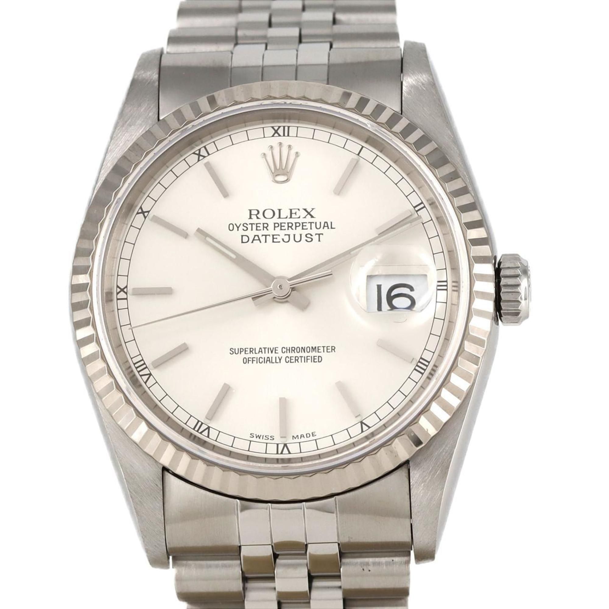 Rolex Datejust 16234 SSxWG Wristwatch Automatic U-Serial