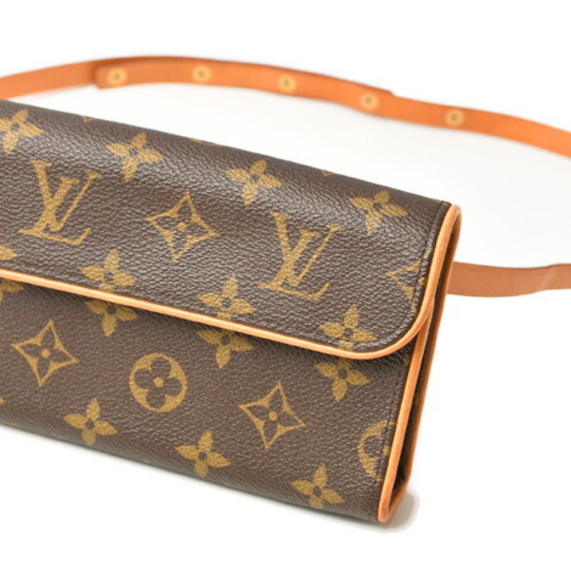 Louis Vuitton Waist Bag/Pouch/Pochette/LOUIS VUITTON Pochette Florentine Belt S size set (sold separ