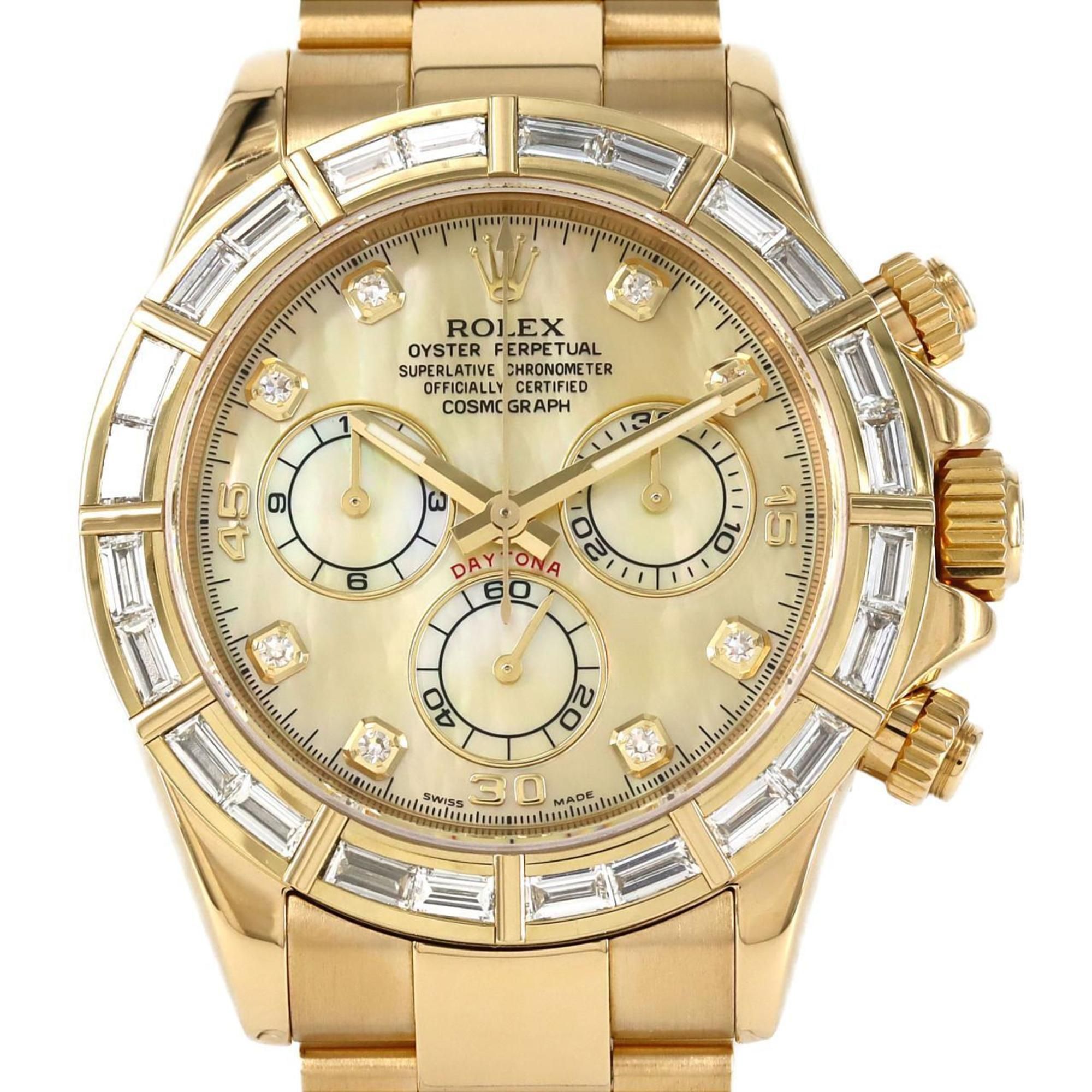 Rolex Daytona 116568BR YG Automatic Watch